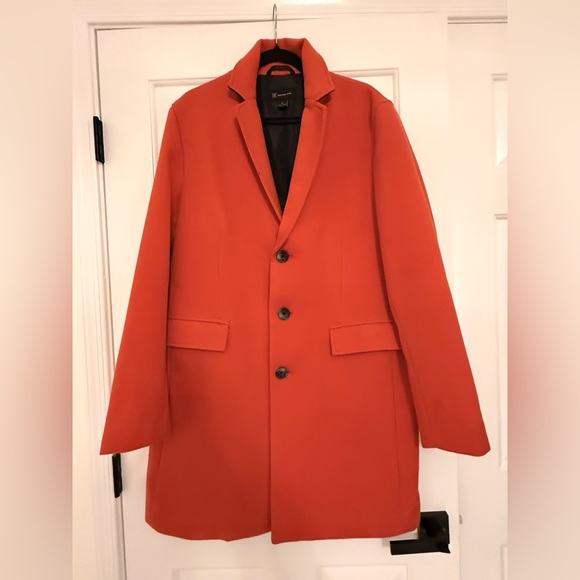 INC International Concepts Other - INC-Red Hot Sauce Button Down Overcoat Large